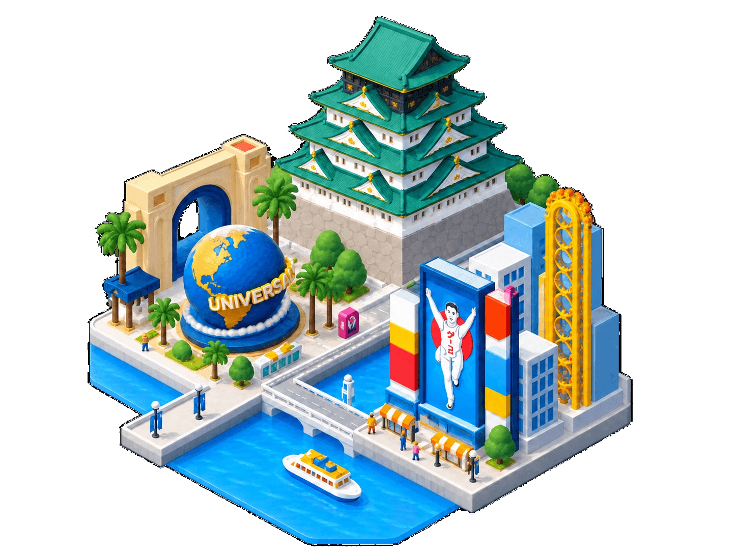 大阪府のランドマーク